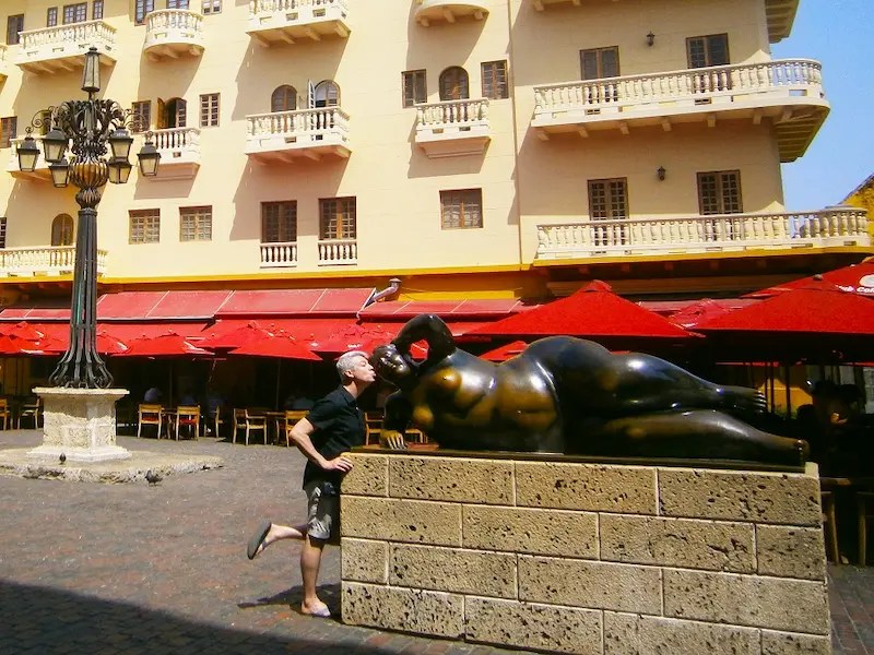 la gorda de botero Gertrudis Santo Domingo Cartagena